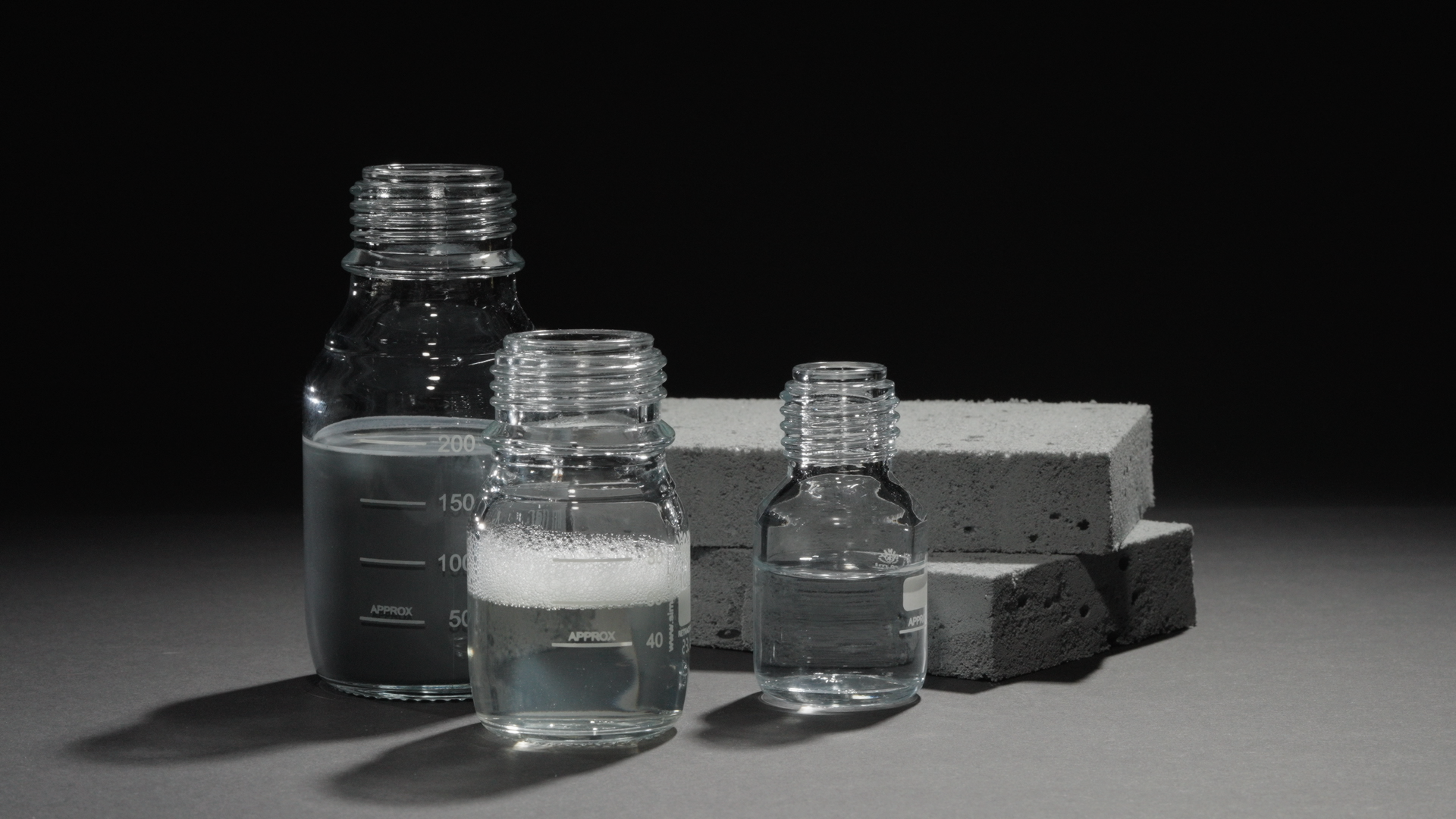 Clay foam components